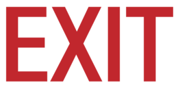 symbols & exit free transparent png image.