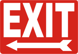 symbols & Exit free transparent png image.