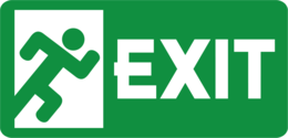 symbols & exit free transparent png image.