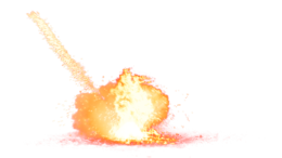 weapons & explosion free transparent png image.