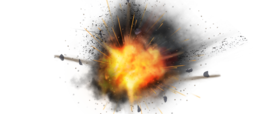 weapons & explosion free transparent png image.