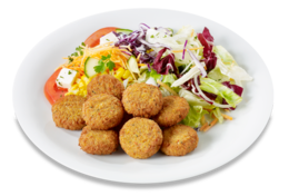 food & falafel free transparent png image.