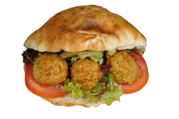 food & Falafel free transparent png image.