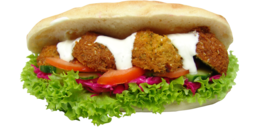 food & falafel free transparent png image.