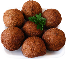 food & Falafel free transparent png image.