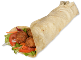 food & Falafel free transparent png image.