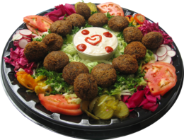 food & falafel free transparent png image.