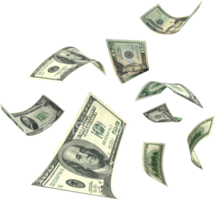 objects & Falling money free transparent png image.