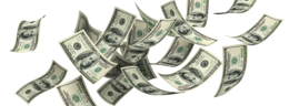 objects & Falling money free transparent png image.