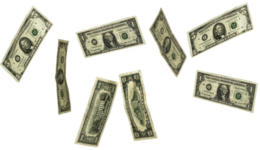 objects & falling money free transparent png image.