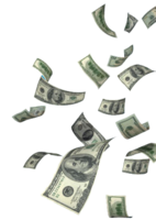 objects & Falling money free transparent png image.