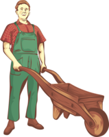 people & Farmer free transparent png image.