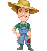 people & farmer free transparent png image.