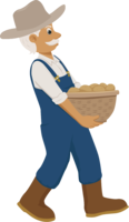 people & Farmer free transparent png image.