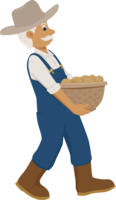 people & farmer free transparent png image.