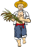 people & farmer free transparent png image.