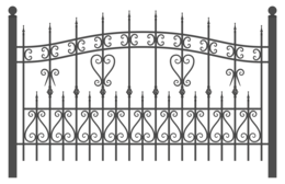 architecture & fence free transparent png image.