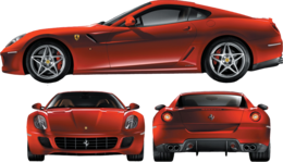 cars & Ferrari free transparent png image.