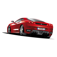 cars & Ferrari free transparent png image.