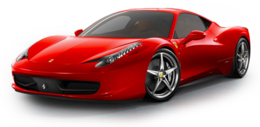 cars & Ferrari free transparent png image.