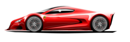 cars & Ferrari free transparent png image.