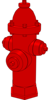 technic & Fire hydrant free transparent png image.