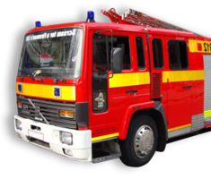 cars & Fire truck free transparent png image.