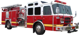 cars & Fire truck free transparent png image.