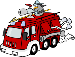 cars & fire truck free transparent png image.