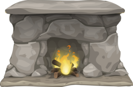 furniture & fireplace free transparent png image.