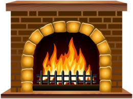 furniture & fireplace free transparent png image.