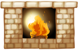 furniture & fireplace free transparent png image.