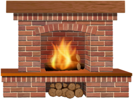 furniture & fireplace free transparent png image.