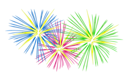 holidays & Fireworks free transparent png image.