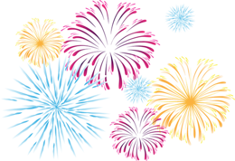 holidays & Fireworks free transparent png image.