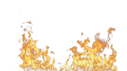 nature & Flame free transparent png image.