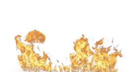 nature & Flame free transparent png image.