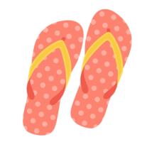 clothing & Flip flops free transparent png image.