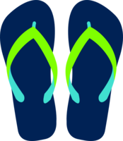 clothing & Flip flops free transparent png image.