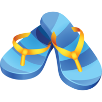 clothing & Flip flops free transparent png image.