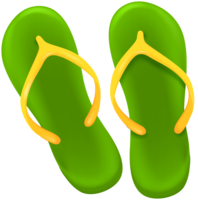 clothing & flip flops free transparent png image.