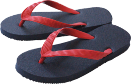 clothing & flip flops free transparent png image.