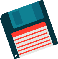 electronics & floppy disk free transparent png image.