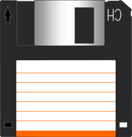 electronics & Floppy disk free transparent png image.