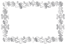 flowers & Floral frame free transparent png image.