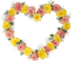 flowers & floral frame free transparent png image.