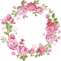 flowers & floral frame free transparent png image.