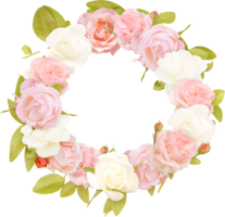 flowers & floral frame free transparent png image.