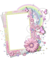 flowers & floral frame free transparent png image.