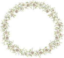 flowers & Floral frame free transparent png image.